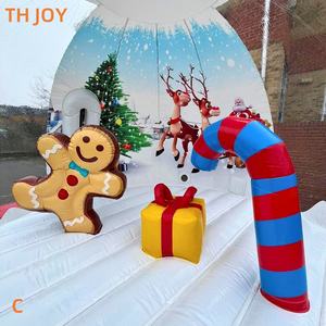 풍선 스노우 글로브 돔 텐트 사진 부스, 크리스마스 풍선 스노우 글로브 버블 텐트 - Product Image 4