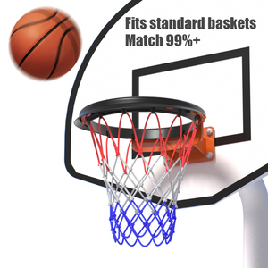 Taco de basquete portátil para uso interno e externo, taco de basquete com rede, suporte interno de fábrica - Product Image 2