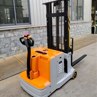 Chariot élévateur électrique 1 tonne, machine de manutention efficace pour les petites opérations d'entrepôt