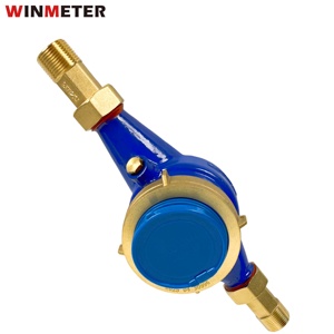 <span class=keywords><strong>Meter</strong></span> Air Kustom Kelas C Bersertifikasi CE, DN20 Multi-Jet Dry Dial R100 Besi Cor IP68 Penyetelan Eksternal Tahan Lama, Langsung dari Pabrik - Product Image 2