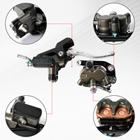 Kit de frein avant Woodniu 2025 pour Surron Ultra Bee, kit de système de freinage avant, mise à niveau des freins pour moto électrique tout-terrain, sans logo Surron