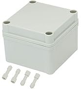 Boîtier de distribution extérieur étanche en plastique ABS série AG YC pour surveillance de sécurité et interrupteur d'alimentation