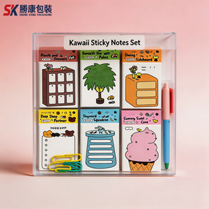 Bloc-notes autocollant Dining Sidevard avec design de plan de repas pour la cuisine - Product Image 1