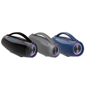 Mejor <span class=keywords><strong>precio</strong></span> de fábrica modelo privado reproductor de música TF TWS sonido estéreo Boomsbox altavoz inalámbrico portátil al aire libre con luces LED RGB - Product Image 4