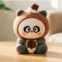 Mainan Boneka Plush Misteri Kustom MOQ Rendah Desain Boneka Plush Anda Sendiri Mainan Koleksi Produsen OEM