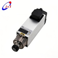 Moteur de broche électrique à refroidissement par air JST 1,5 kW 220 V 380 V, broche carrée refroidie par air pour machine CNC JGF47-18Z/1.5