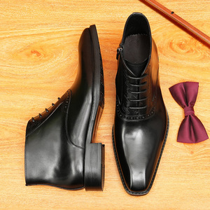 รองเท้าบร็อกผู้ชายแบบใหม่ประจำฤดูร้อนปี 2026 ไซส์ใหญ่พิเศษ ระบายอากาศได้ดี หนังแท้ สไตล์ทางการ  ลายนูนแบบ Monk  ลายเรียบ - Product Image 5