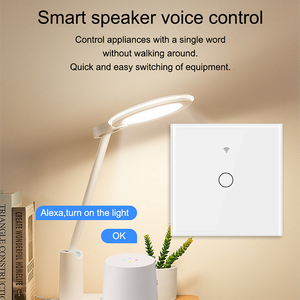 2025 interruptores de pared inteligentes de bajo costo Zigbee <span class=keywords><strong>Wifi</strong></span> de vidrio templado 1/2/3/4 Gang con Control de voz Alexa y Control Asistente de Google - Product Image 6