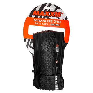 Neumático de bicicleta de montaña Maxxis Maxxlite 310 26 x 1.95 con banda de rodadura con tacos, ligero y con talón de alambre - Product Image 1
