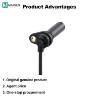 Capteur de vitesse à effet Hall MX5051, détection 1,7 mm, PNP NO, 1~15000 Hz, 10-30 VDC, câble PUR 2 m, IP69K