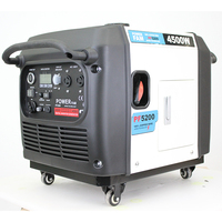 Générateur portable 3 kW à démarrage automatique après une panne de courant / Alimentation CA monophasée silencieuse Performances AVR Essence 5,5 kW