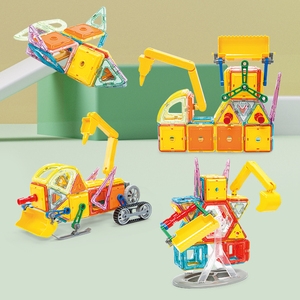 High Quality ABS Plastic 3D Magnetic Building <strong>Blocks</strong> Educational Engineering Set EN71/CPC Certified <strong>on</strong> Sale - Product Image 4
