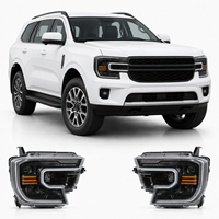 Kit de Faros LED Súper Blancos 6000K para Everest Ranger T9 2023-2025, Carcasa de ABS Duradera, Conexión Rápida