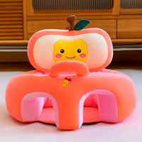 Canapé pour bébé, adorable canapé-lion pour bébé avec dossier, sécurité, mousse antidérapante, chaise longue pour tout-petit, pour salon, chambre à coucher