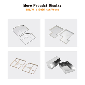 Escudo <span class=keywords><strong>RF</strong></span> OEM KAIYAN para blindaje de nivel de placa PCB, cubierta EMI, marco para soldadura SMT, material y grosor personalizados, automotriz, 5G - Product Image 4