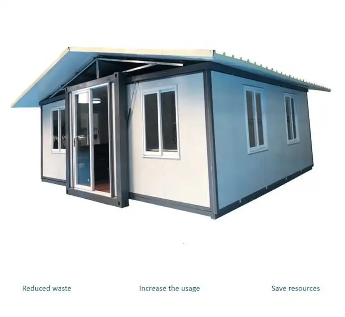 Grande factory customized prefab container house 20ft full ready made extendable container house 2 Expandable House