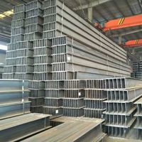 Poutre en H / Poutre en I en acier au carbone ASTM A36 de qualité supérieure pour charpentes de bâtiment