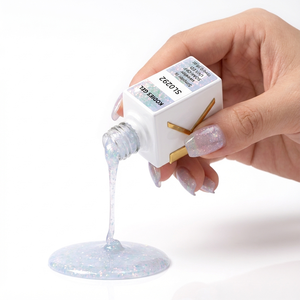 KODIES GEL Gel de construction pailleté en bouteille, Gel fortifiant pour extension, Qualité professionnelle pour salons de manucure, Sans HEMA/TPO - Product Image 2