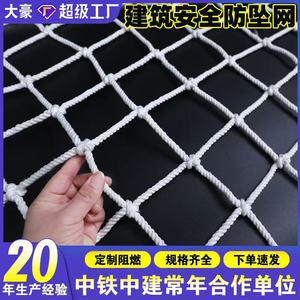 Safety Fall <b>Net</b> Polyester Construction Site Protection <b>Netting</b> Scaffolding Fall Protection <b>Net</b> Model 003 - Product Image 5