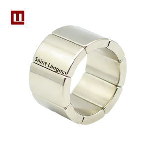 Siêu Điện N55 Arc Phân Khúc Neodymium Nam Châm Mạnh Mẽ Cong Cho Máy Phát Điện Máy Phát Điện - Product Image 2