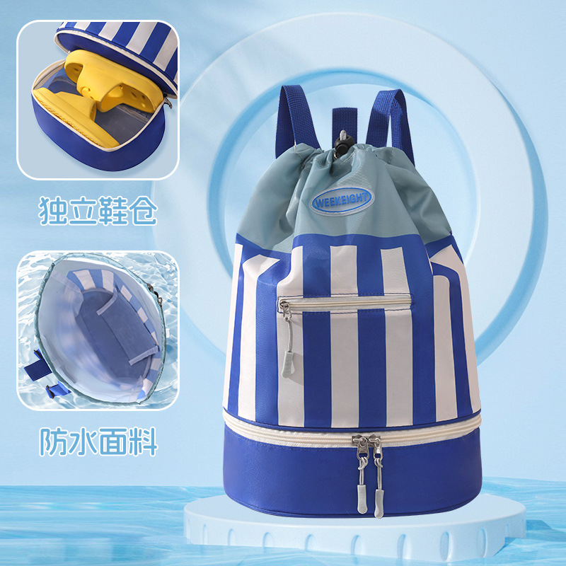 Royal blue stripes