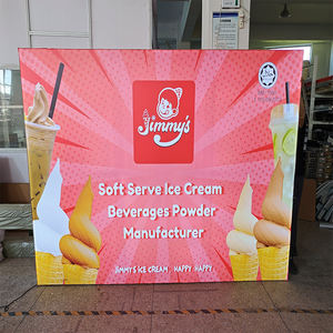 Panneau publicitaire lumineux personnalisé en aluminium Seg, <span class=keywords><strong>double</strong></span> éclairage, pour exposition, affiche de sol, boîte à lumière rétroéclairée, tour lumineuse - Product Image 2