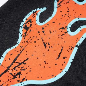 T-shirt à manches longues en fausse couche de poids lourd surdimensionné détruit et effet sale T-shirts à manches longues pour hommes - Product Image 4