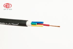 Câble d'alimentation flexible H05VV-F gainé de PVC à 3 noyaux <span class=keywords><strong>2</strong></span>.<span class=keywords><strong>5mm2</strong></span> RVV fils électriques solides conducteurs pour le câblage de la maison - Product Image 2