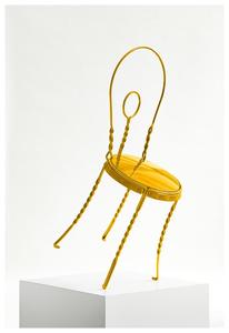 Excellente vente en gros de chaise de salle à manger en perle bronze acier personnalisable multi-taille pour mariage ou décoration de la maison - Product Image 5