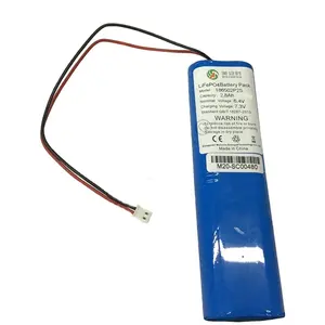 2S2P 6.4v 2800mah lifepo4 배터리 라이트