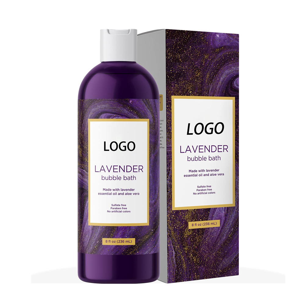 OEM/ODM натуральное лавандовое масло, мыло для ванны, увлажняющая и расслабляющая Роскошная пузырьковая Ванна