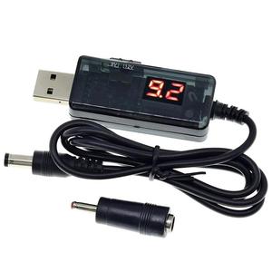<b>DC</b> 5V to 9V 12V USB Step-up Converter <b>Cable</b> 3.5x1.35mm Connecter for <b>Power</b> Supply Charger <b>Power</b> Converter USB Boost Converter - Product Image 1