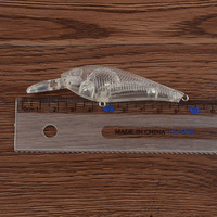 Corps de leurre de pêche Minnow brut, non peint, usinable, 9,20 cm, 8,0 g, G55