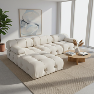 Ensemble de canapés modulaires en tissu moderne, design confortable pour salon, combinaison personnalisable, <span class=keywords><strong>canapé</strong></span> Mario Bellini - Product Image 1