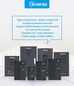ตัวควบคุมปั๊มน้ำ M-driver 3 เฟส 380v สำหรับงานหนัก VFD 185kw ปั๊ม IP20 รับประกัน 18 เดือน ควบคุม V/FSVC AC-DC-AC - Product Image 6