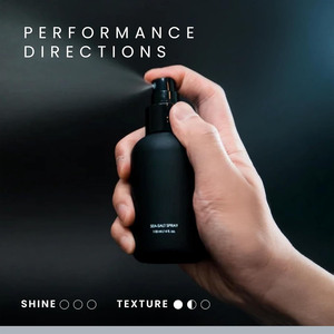 <span class=keywords><strong>Spray</strong></span> volumateur instantané pour hommes à base <span class=keywords><strong>de</strong></span> sel marin, lotion coiffante à tenue légère, <span class=keywords><strong>eau</strong></span> texturisante épaississante pour <span class=keywords><strong>cheveux</strong></span> fins bouclés - Product Image 2