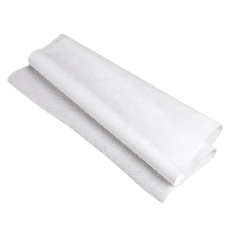 PE breathable films laminated surgical gown non woven fabric hotmelt glue two-layer breathable non-woven fabric
