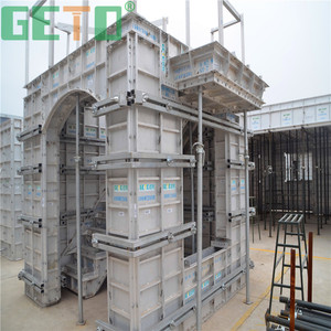 Nouveau 6061-T6 alliage d'aluminium matière première pilier de <span class=keywords><strong>béton</strong></span> balustre moule matériaux de construction de construction - Product Image 1