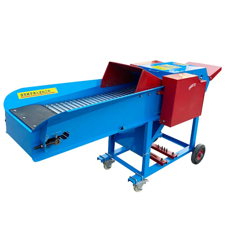 Máquina cortadora de paja para forraje, uso doméstico, procesamiento de alimentos agrícolas, hierba de alta resistencia