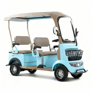 QIFAN Promotion Chariot de golf électrique 4 places 800W avec batterie au lithium pour <span class=keywords><strong>location</strong></span> en parc - Product Image 3