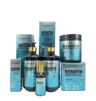 Set de Cuidado Capilar Profesional con Aceite de Argán y Queratina Hidratante de Marca Privada FOISONER, Tratamiento de Queratina