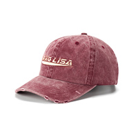 Gorra de Béisbol Deportiva Unisex al por Mayor, Diseño Clásico de Algodón Lavado, Estilo Deportivo con Patrón de Letras, Ideal para Actividades al Aire Libre