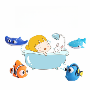 Jouets aquatiques et de <span class=keywords><strong>bain</strong></span> pour enfants, animaux <span class=keywords><strong>sous</strong></span>-marins, pulvérisateurs d'eau pour la salle de <span class=keywords><strong>bain</strong></span>, jouets à presser pour bébés, jouets sur le thème de la vie marine - Product Image 4