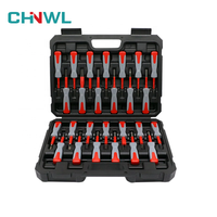 Extracteur de connecteur, extracteur de goupille, portable, durable, accessoires de voiture, kit d'extraction de goupille, outil de démontage universel WL120NTB