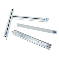 Composants de grille de plafond suspendu en acier inoxydable 2022, croisillons principaux et croisillons transversaux, revêtement zinc blanc/noir/doré/argenté, barres en T
