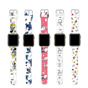 Cinturino in Silicone Personalizzato con Fibbia a Perno per <span class=keywords><strong>Apple</strong></span> <span class=keywords><strong>Watch</strong></span> Serie 9/10/8, Stampa UV Fai-da-Te - Product Image 3