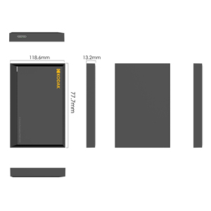 Kodak KODAK P190 2.5 Inch Portable External HDD USB3.0 5Gbps 5400 RPM 1TB New PS4 Desktop Computer Expansion - Product Image 3