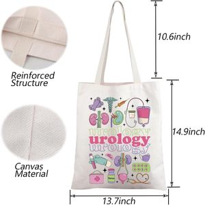 Bolsa de urología TGBJE, regalo para urologistas y médicos de riñón, bolsa de compras para el equipo de diálisis, regalos para enfermeras de cuidado renal, regalos para el cuidado de la salud - Product Image 4
