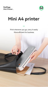 Hot Sales Portable Mini Thermal Printer A4 Paper Photo Printer From Mobile Phone Wireless Document Office <strong>A4Printer</strong> - Product Image 3