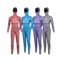 Terbaru dua bagian Neoprene Custom warna-warni Super elastis Yamamoto Glide kulit wanita freewing Wetsuit